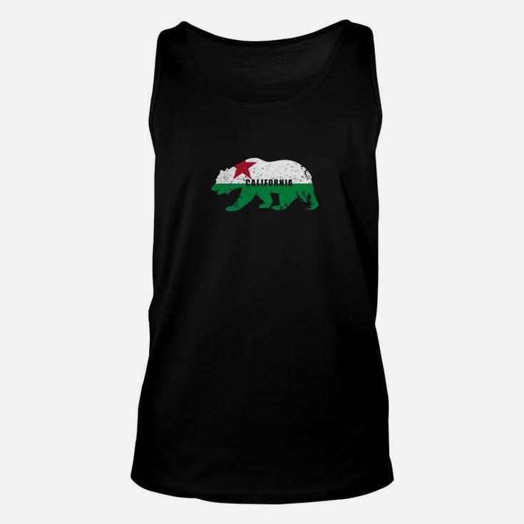 Vintage California Bear Flag Unisex Tank Top
