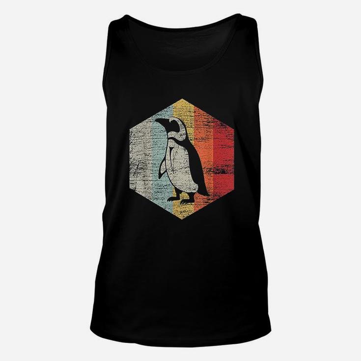 Vintage Earth Day Gifts Retro Penguin Unisex Tank Top