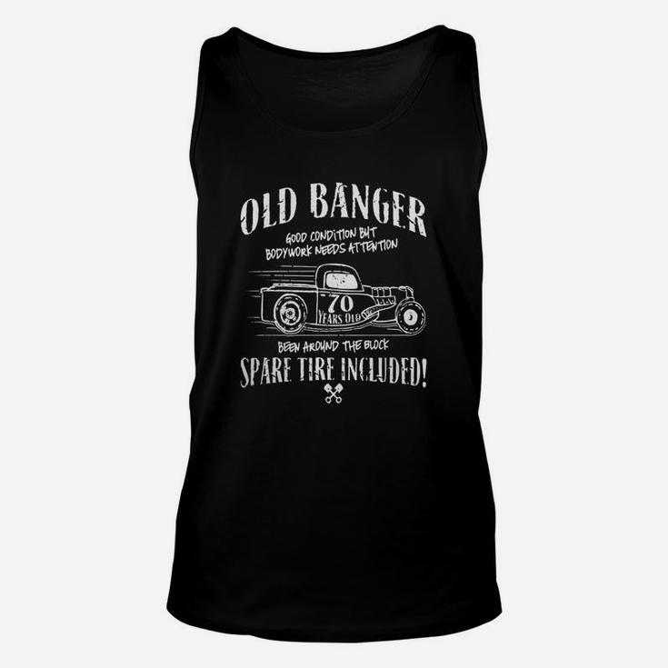 Vintage Old Banger 70th Birthday Shirt Gift T-shirt (ml)  Unisex Tank Top