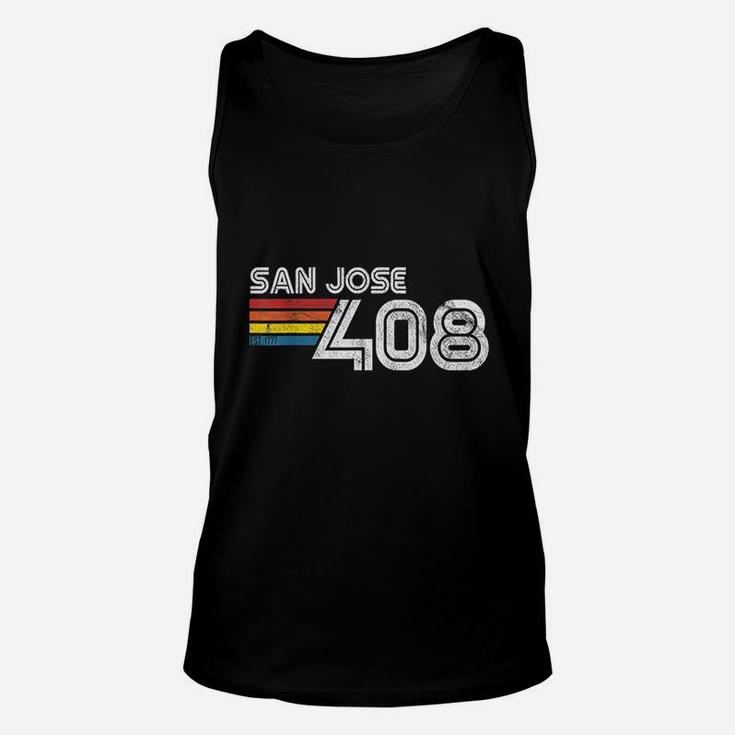 Vintage San Jose Proud 408 California State Unisex Tank Top