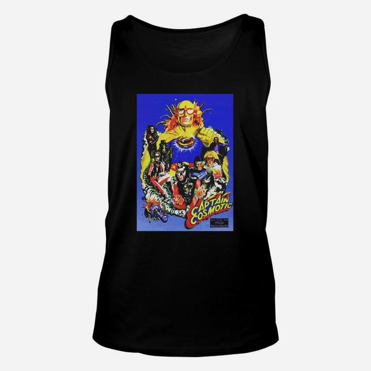 Vintage Superhelden-Comic-Print Unisex TankTop, Retro Design für Fans