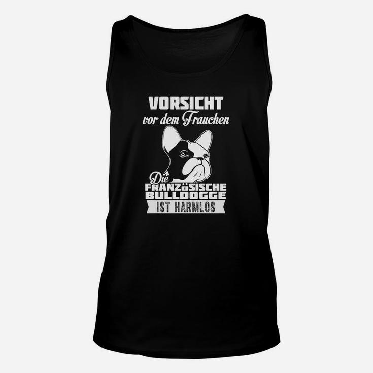 Vorsicht Frauchen Frenchie Ist Harmlos TankTop