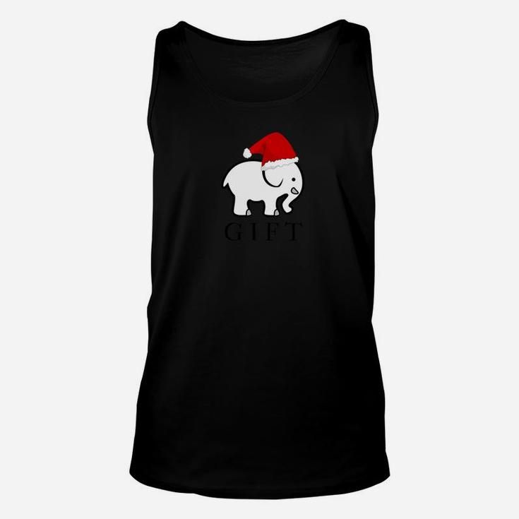 White Elephant Gift Christmas Unisex Tank Top