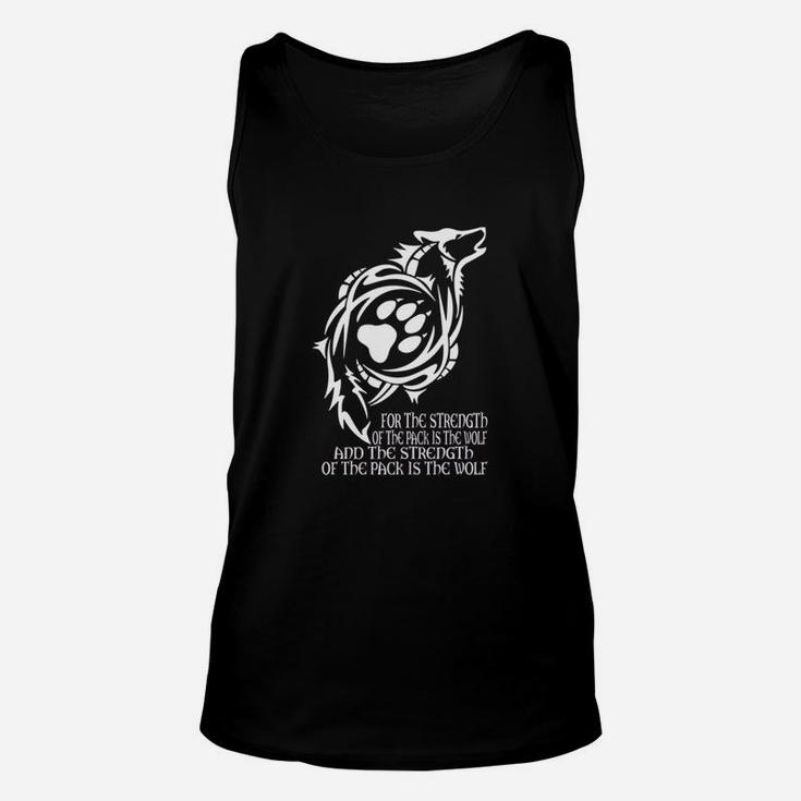 thumbnail image 2 of Wolf Pack Tees "Strength Of The Pack" Women's T-Shirt - Inspirational Teamwork & Unity Design 2 of 14