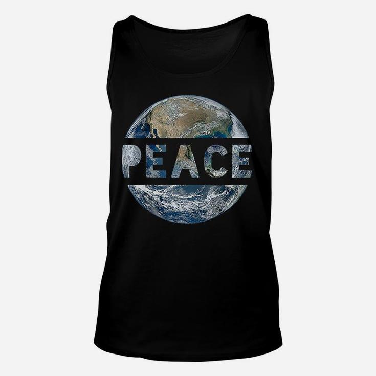 World Peace On Earth Conscious Humanity Love And Kindness Unisex Tank Top