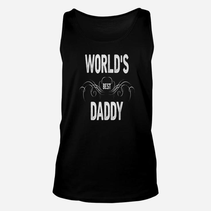 Worlds Best Daddy, best christmas gifts for dad Unisex Tank Top