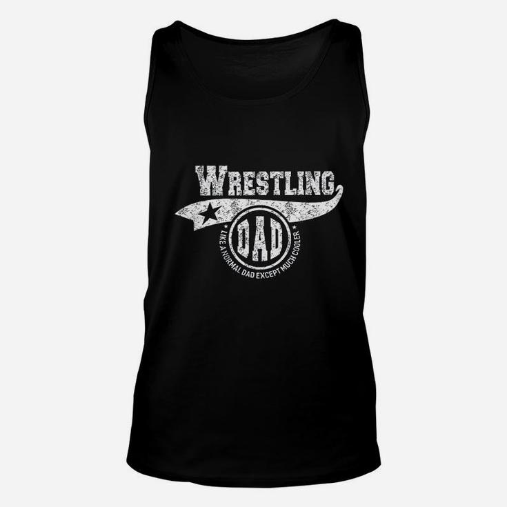 Wrestling Dad Fathers Day Gift Father Sport Unisex Tank Top