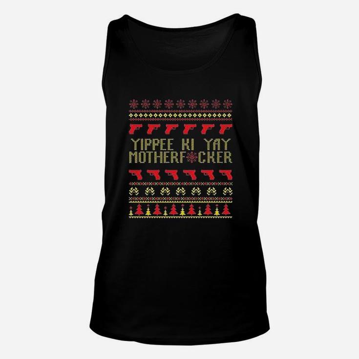 Yippee Ki Yay Now I Have A Machine Nakatomi Graphic Unisex Tank Top