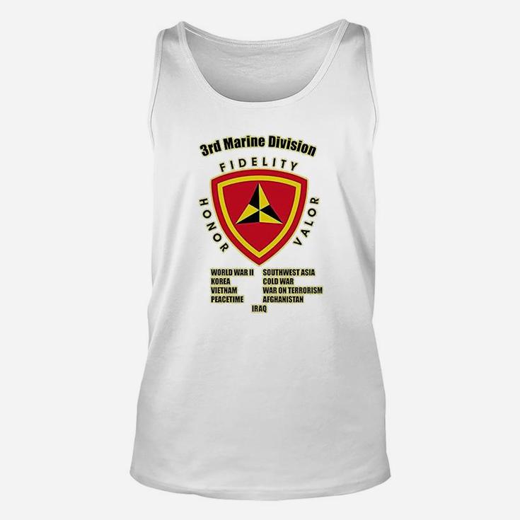 3rd Marine Division Campaign Unisex Tank Top