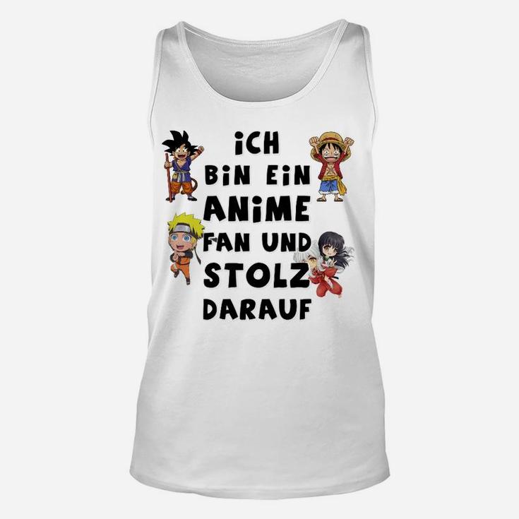 Anime-Fan Stolz Unisex TankTop, Charakter-Aufdruck für Otakus