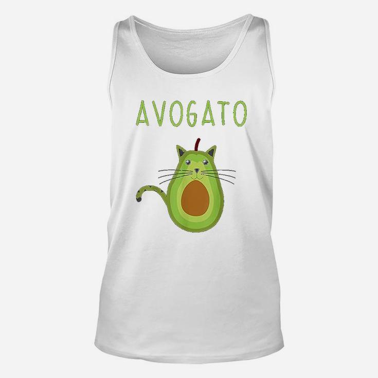 Avogato Cinco De Mayo Gift Cinco De Meow Cat Avocado Unisex Tank Top