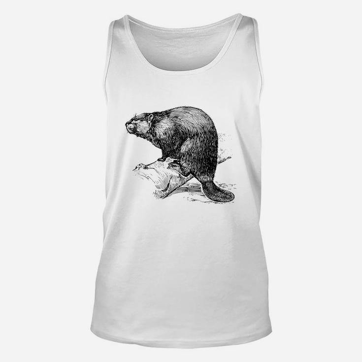 Beaver Biber Nagetier Rodents Wood Water4 - Mens Premium T-shirt Unisex Tank Top