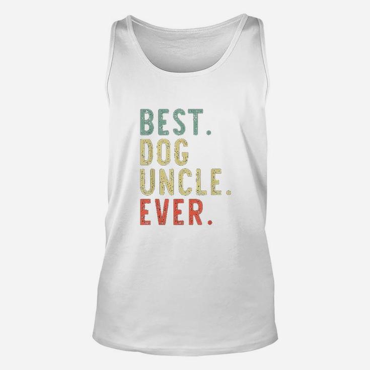 Best Dog Uncle Ever Cool Funny Vintage Gift Christmas Unisex Tank Top