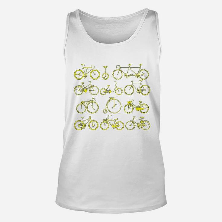 Bicycle Cycling Mountain Bike Humor Cyclist Hipster Rider Unisex Tank Top