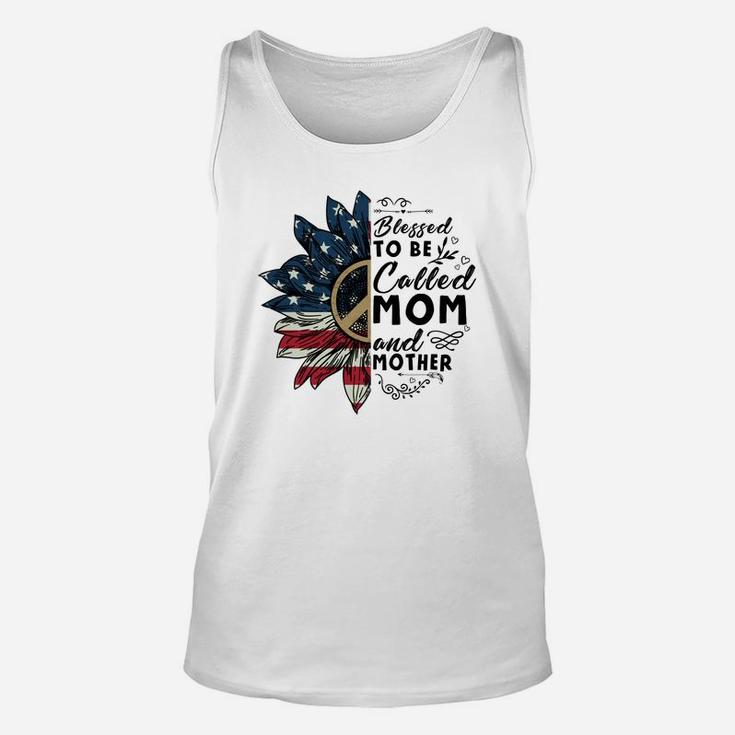 Blessed To Be Called Mom And Mother Family Gift Unisex Tank Top