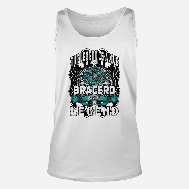 Bracero Endless Legend 3 Head Dragon Unisex Tank Top