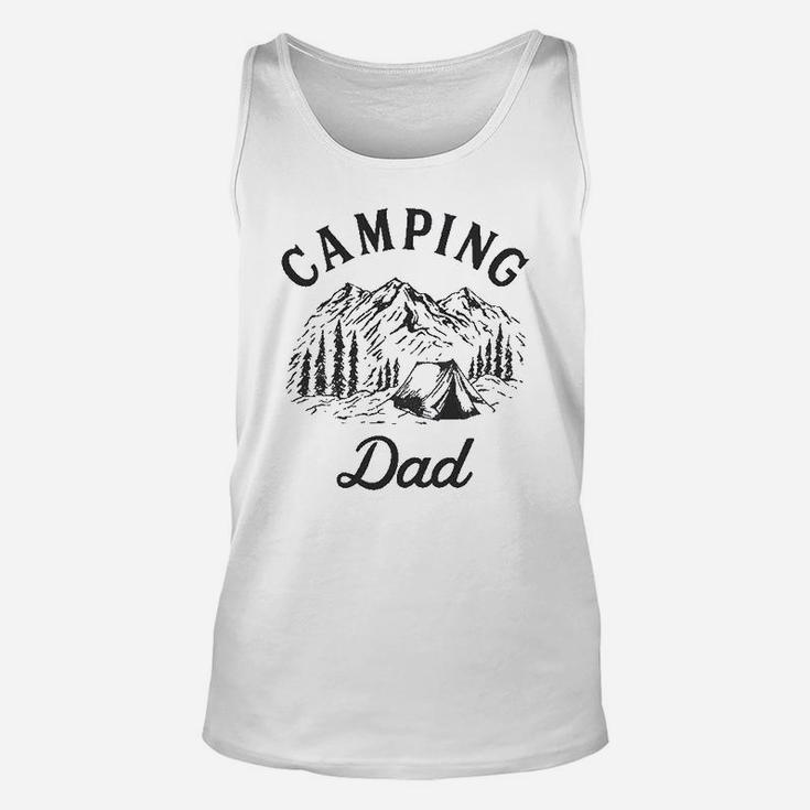 Camping Dad Cool Outdoor Vacation Fathers Day Unisex Tank Top