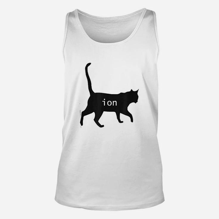 Cation Joke Cute Science Cat Funny Chemistry Teacher Gift Unisex Tank Top
