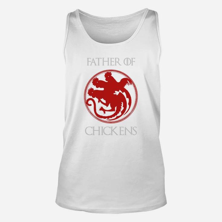 Chickens Father Of Chickens Unisex Tank Top