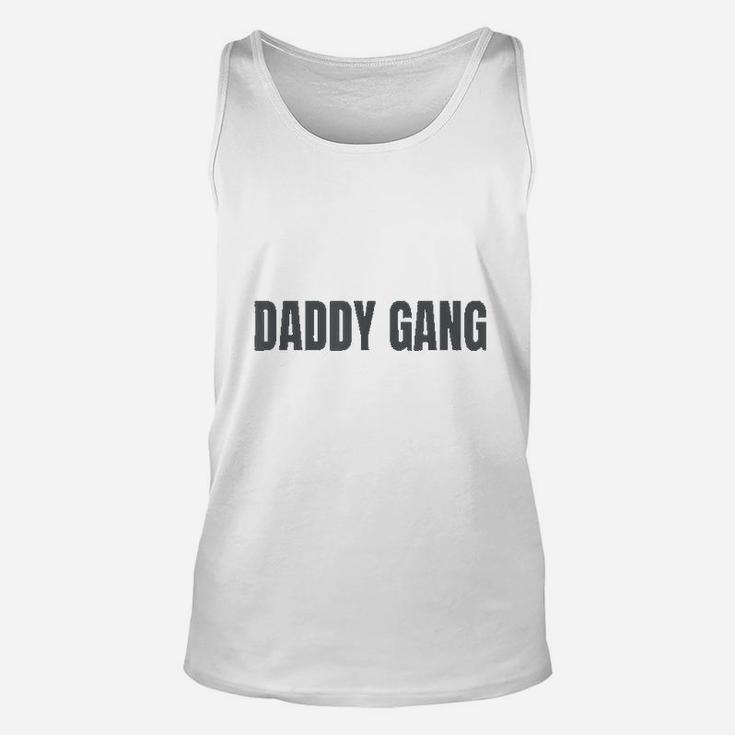 Classic Daddy Gang Fathers Day, dad birthday gifts Unisex Tank Top
