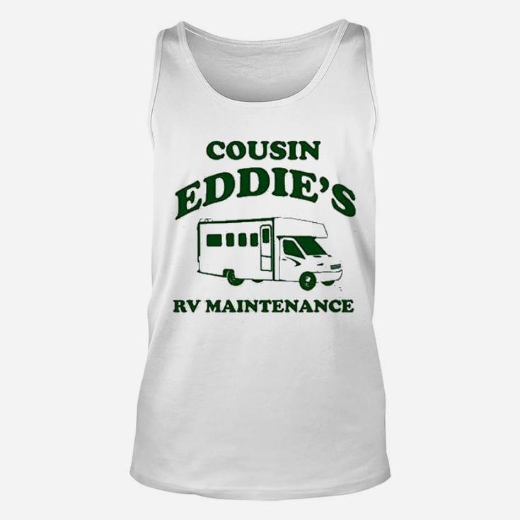 Cousin Eddies Rv Maintenance Funny Holiday Unisex Tank Top