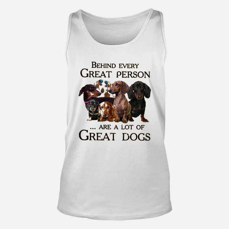 Dachshund Great Dogs Unisex Tank Top