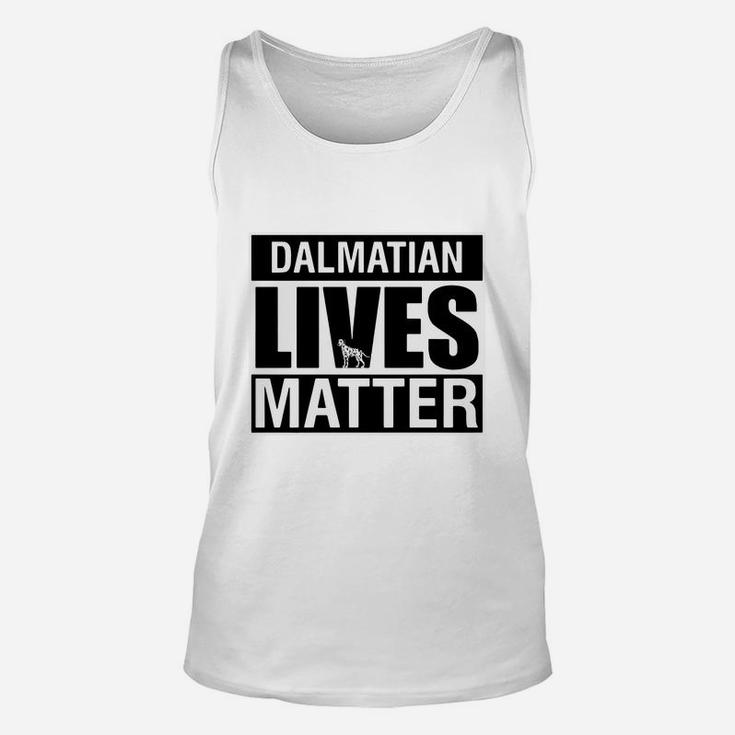 Dalmatian Lives Matter T-shirt Unisex Tank Top