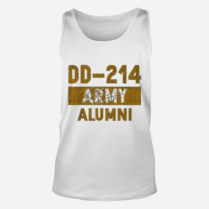 Dd 214 Us Army Alumni Vintage Veteran Retired Military Gift Unisex Tank Top
