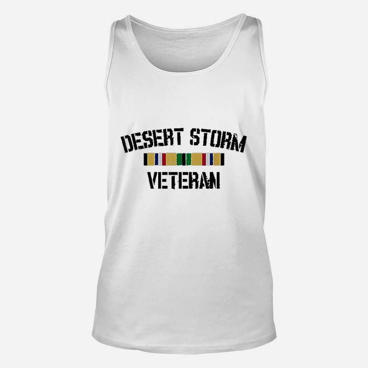 Desert Storm Veteran Pride Unisex Tank Top