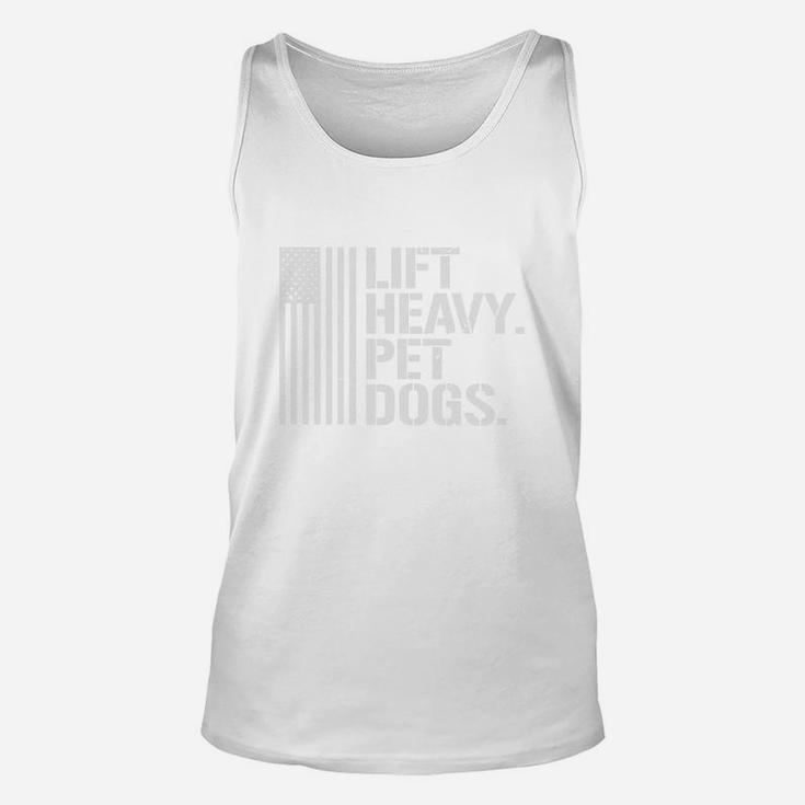 Dog Funny Lift Heavy Pet Dogs Gym For Weightlifters Unisex Tank Top
