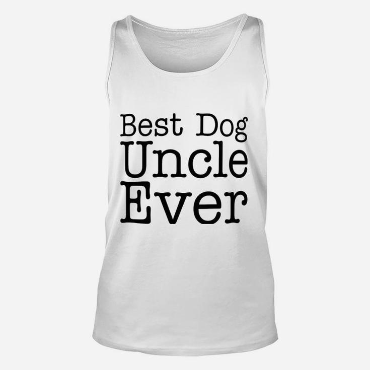 Dog Lover Best Dog Uncle Evers Unisex Tank Top