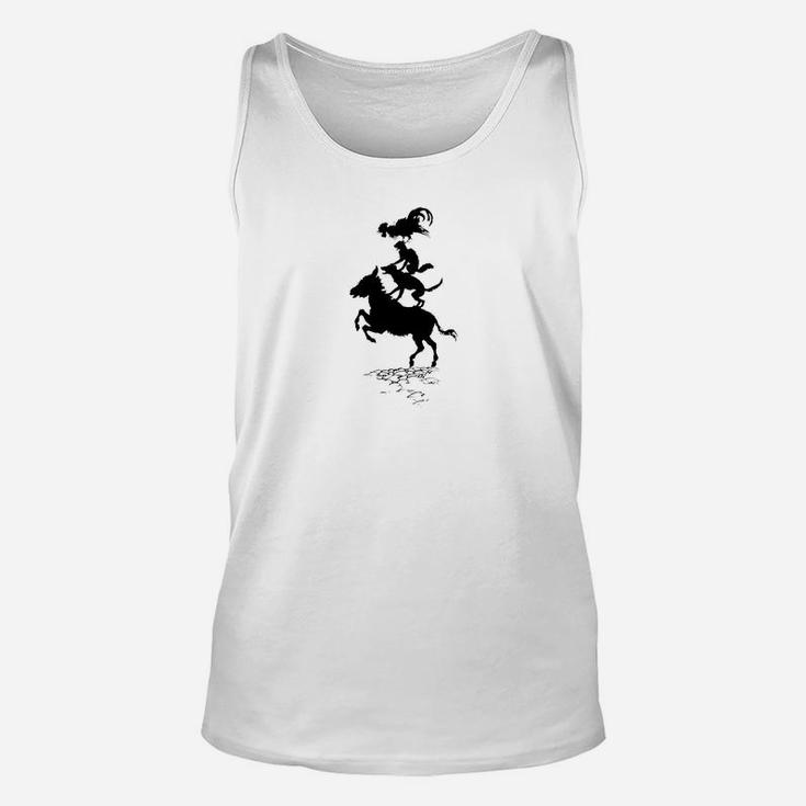 Donkey Dog Cat And Rooster Vintage Book Art Unisex Tank Top