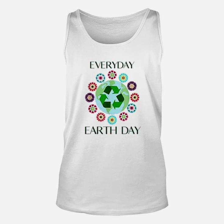 Earth Day 2021 Cute Design For Nature And Environment Unisex Tank Top