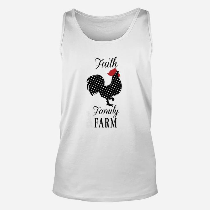 Faith Family Farm Unisex Tank Top