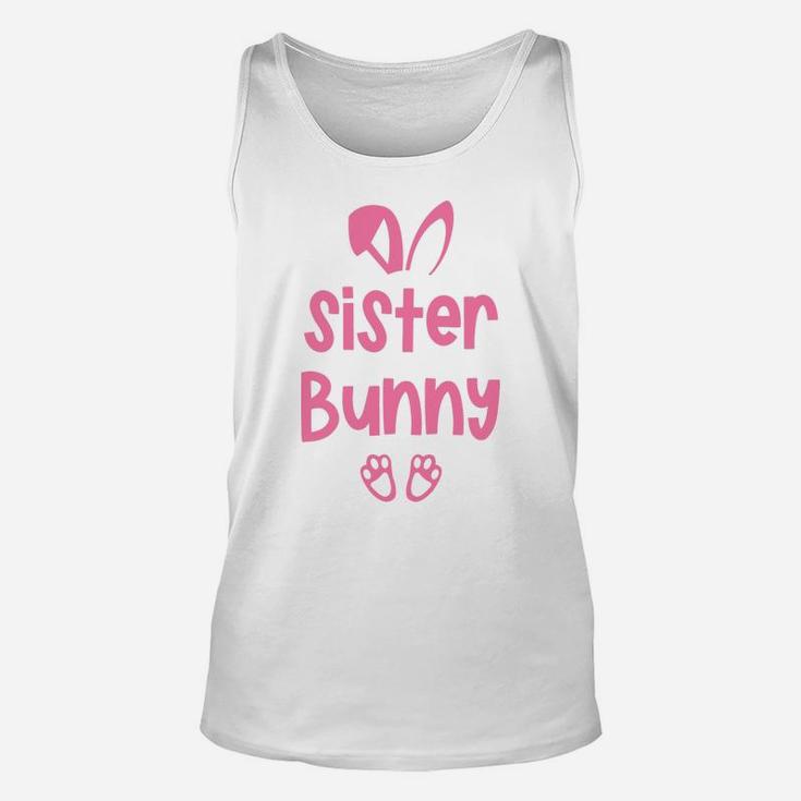 Family Easter Sister Bunny Unisex Tank Top