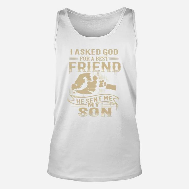 Father And Son Best Friend, best christmas gifts for dad Unisex Tank Top
