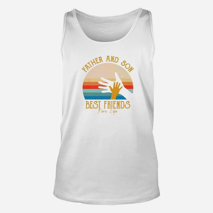 Fathers Day Gift Father And Son Best Friends For Life Premium Unisex Tank Top