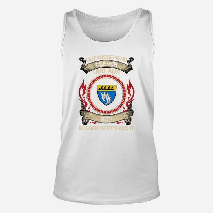 Feuerwehr Herren Unisex TankTop Allzeit bereit – clever und blitzschnell – Weiß