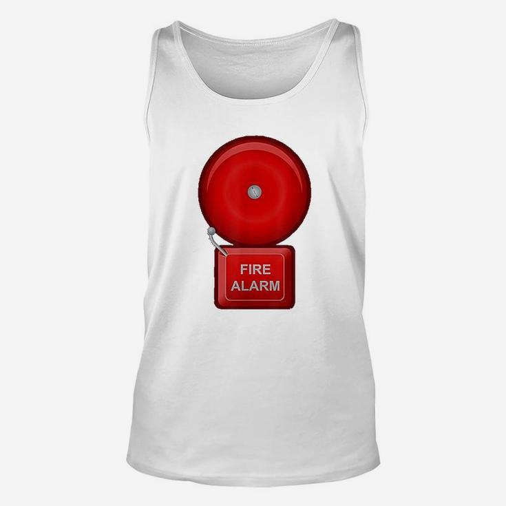 Fire Alarm Costume Matching Family Group Unisex Tank Top