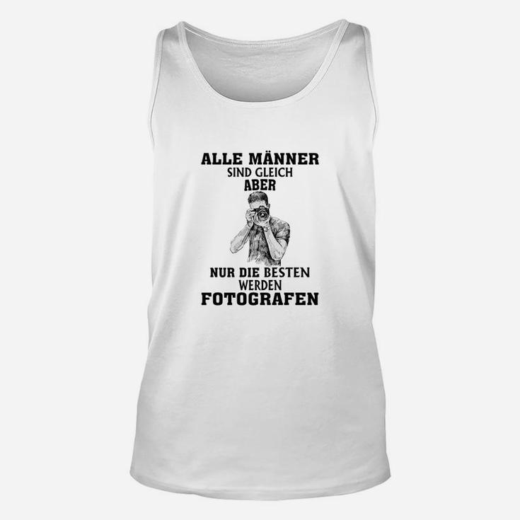 Fotografen Unisex TankTop für Herren, Bester Fotograf Spruch Tee