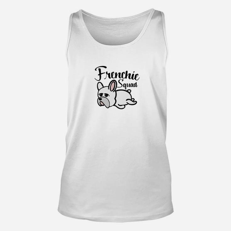 Frenchie Squad Graphic French Bulldog Love Unisex Tank Top