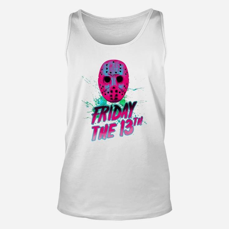 Friday The 13th Neon V Unisex Tank Top