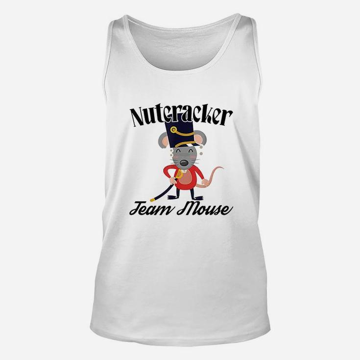 Funny Nutcracker Soldier Toy Christmas Dance Team Mouse Unisex Tank Top