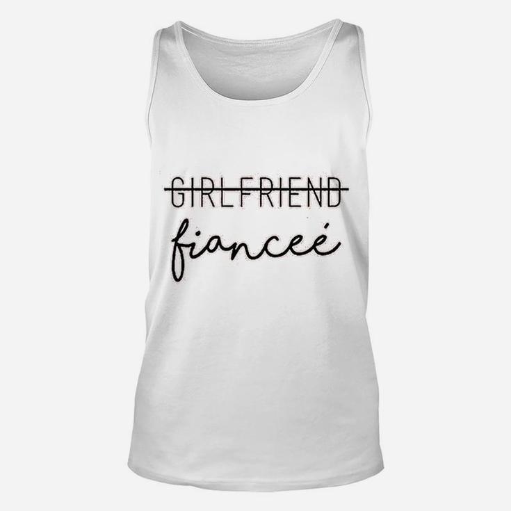 Girlfriend Fiancee, best friend gifts, birthday gifts for friend, gift for friend Unisex Tank Top
