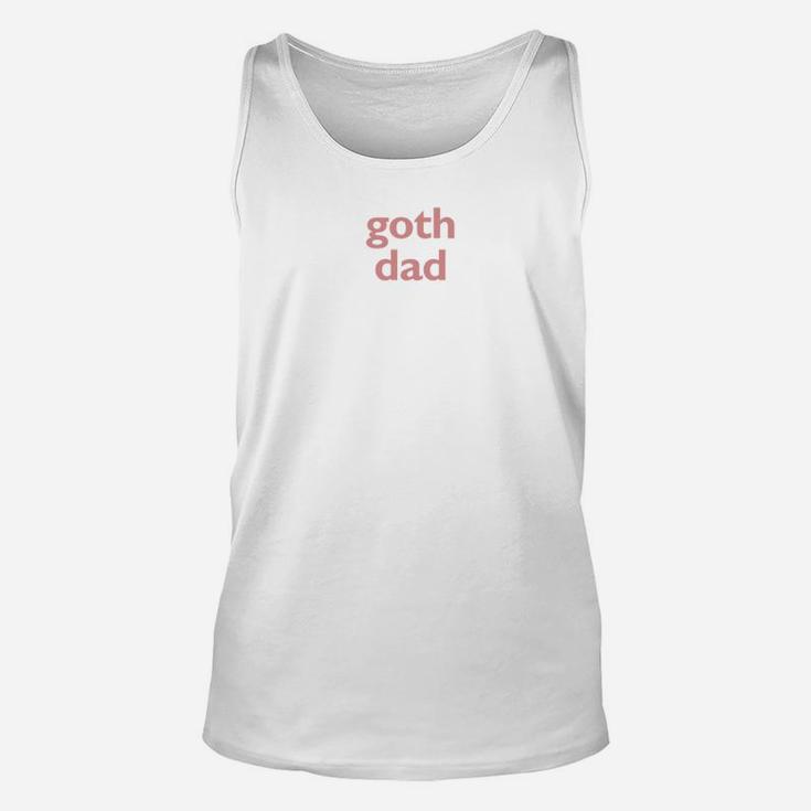Goth Dad Retro Style Emo Lifestyle Fathers Day Goth Summer Premium Unisex Tank Top
