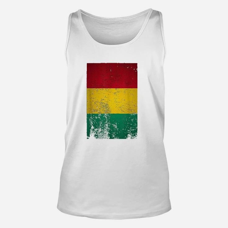 Grunge Guinea Flag Vintage Conakry West Africa Guinean Gift Unisex Tank Top