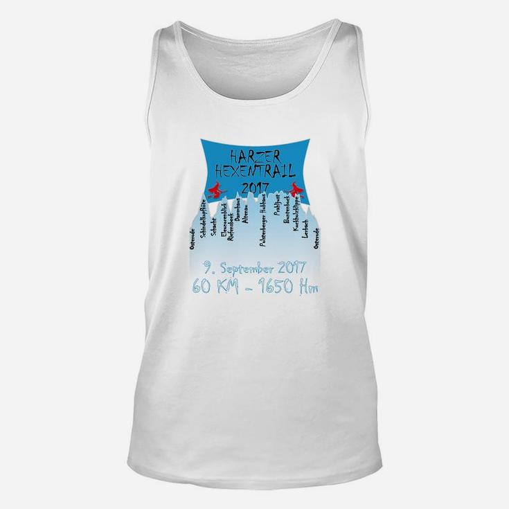 Harz-Gebirgslauf 2017 Laufshirt für Herren, 60 km 1650 Hm Spezialdesign Unisex TankTop