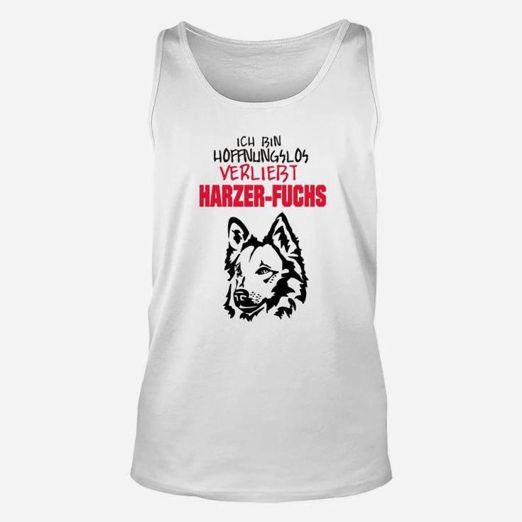 Harzer Fuchs Verliebt Unisex TankTop, Herren Tee für Hundefreunde