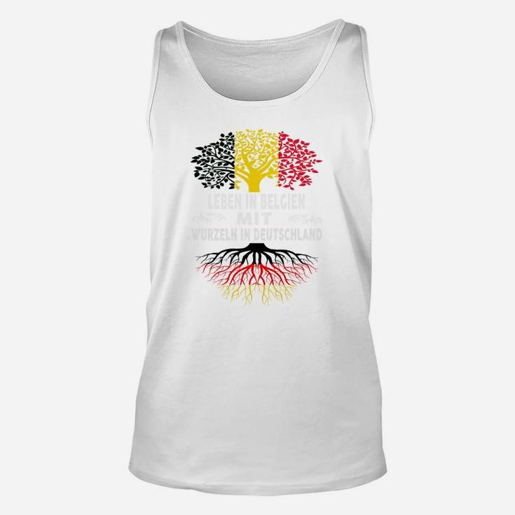 Herren Unisex TankTop Deutschlandfarben, Wurzeldesign mit deutschem Text