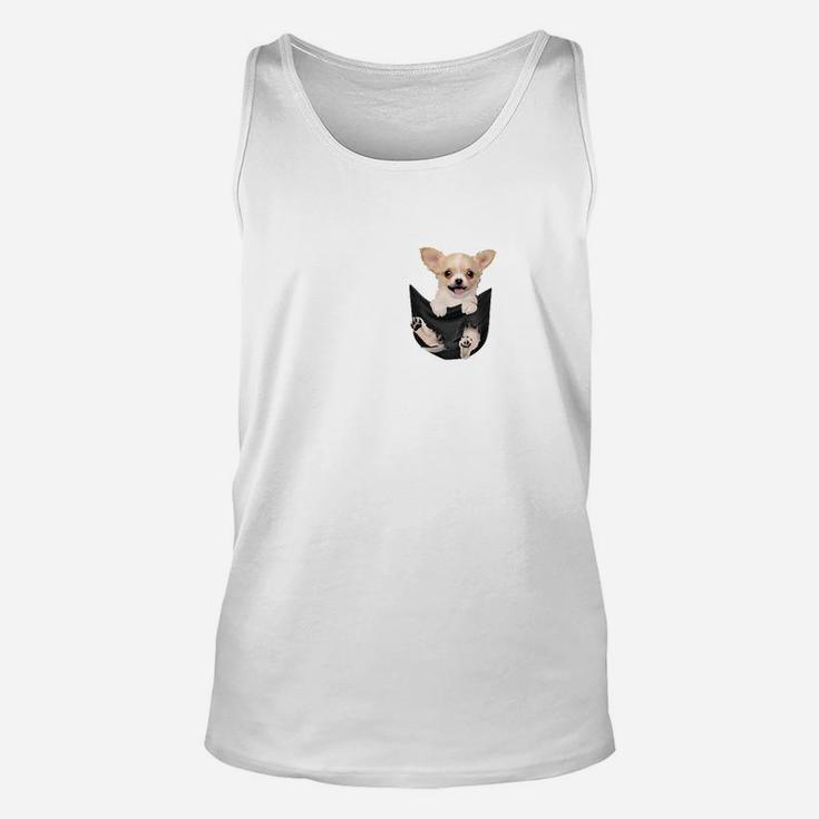 Herren Unisex TankTop mit Katzengesicht-Aufdruck in Weiß, Trendiges Katzenmotiv